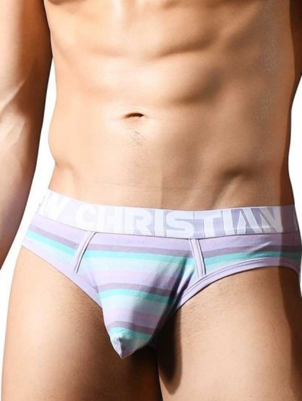 Andrew Christian Men's Lavender Haze Air Jockstrap Underwear New Size Medium